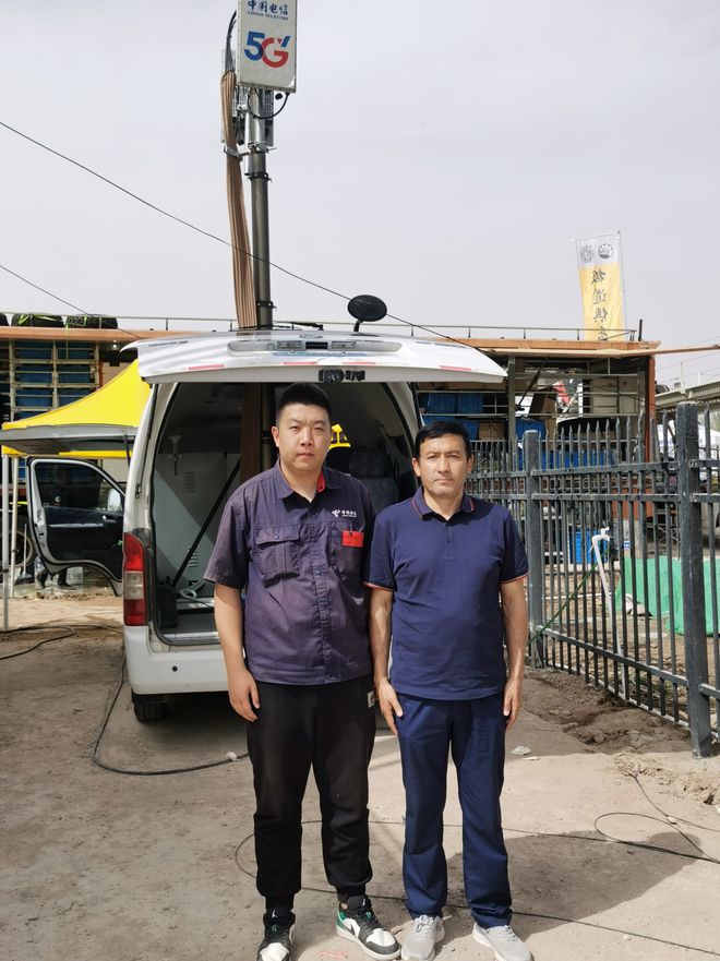 中国电信新疆喀什分公司助力2024环塔国际拉力赛圆满成功(图2)