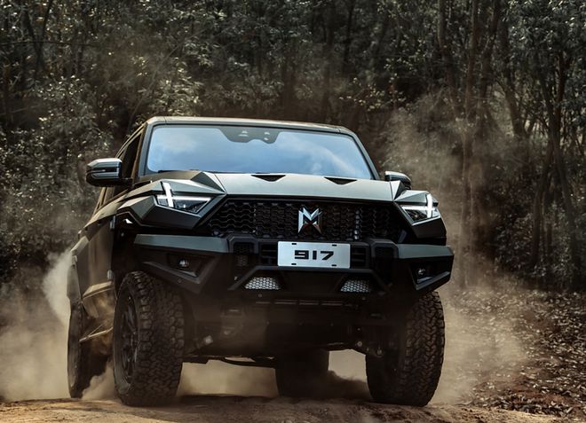 军车风范千匹马力“车圈霸王”猛士917详解购车指南请收好(图2)