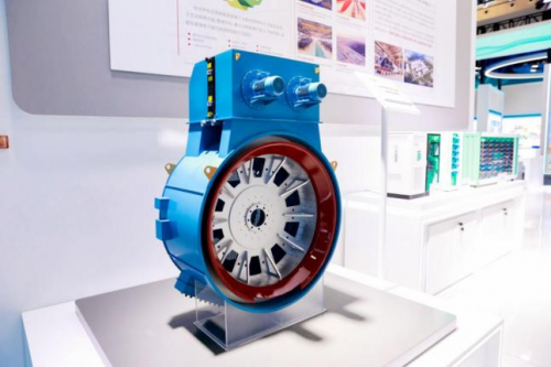 中车株洲电机携轨道交通、清洁能源装备产品精彩亮相2024中国品牌日(图4)