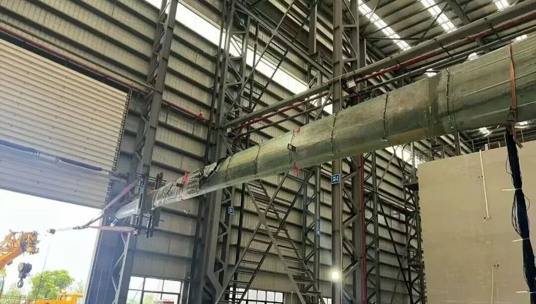 kaiyun入口：电气风电后市场最长叶片延长叶尖顺利通过全生命周期测试(图1)